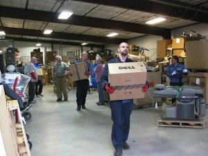 Packing a container to Cuba/Guinea
